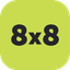 8x8 logo